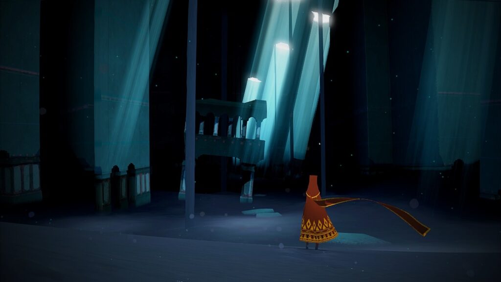 screenshot from journey the game